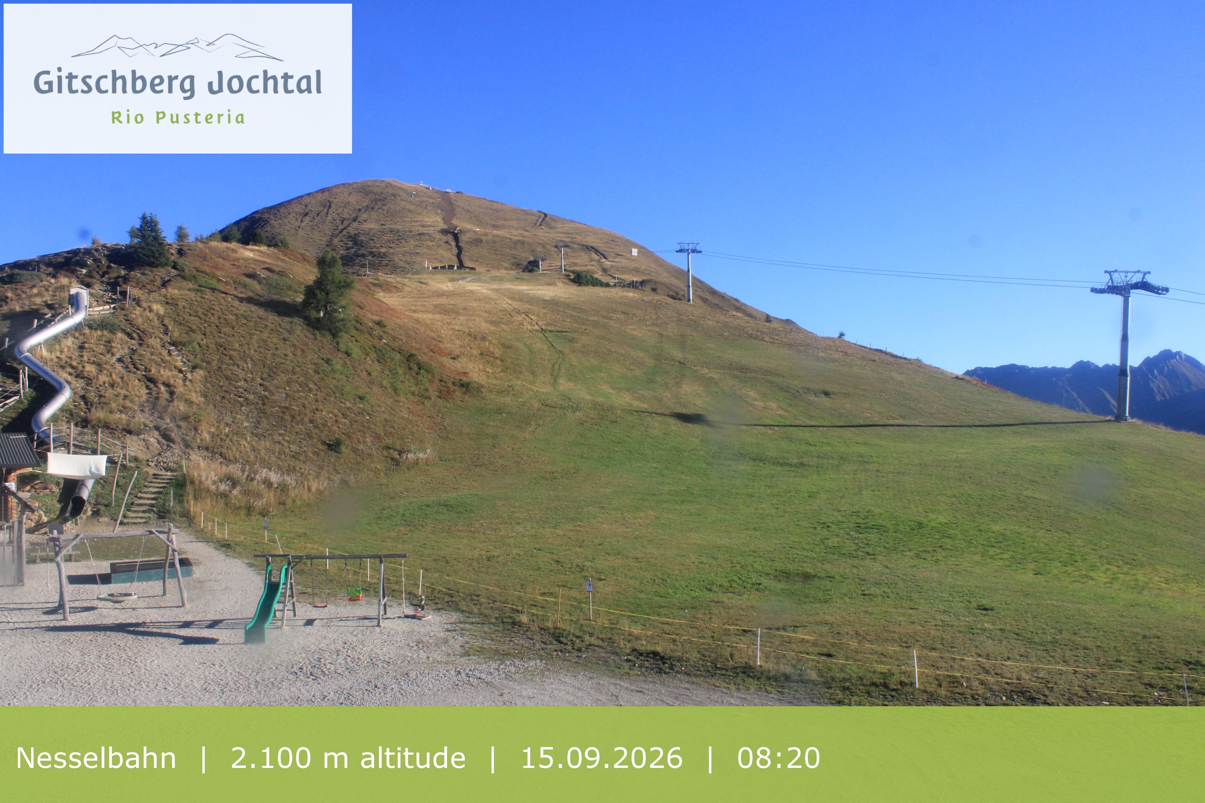 Archived image Webcam Gitschberg Mountain, South Tyrol