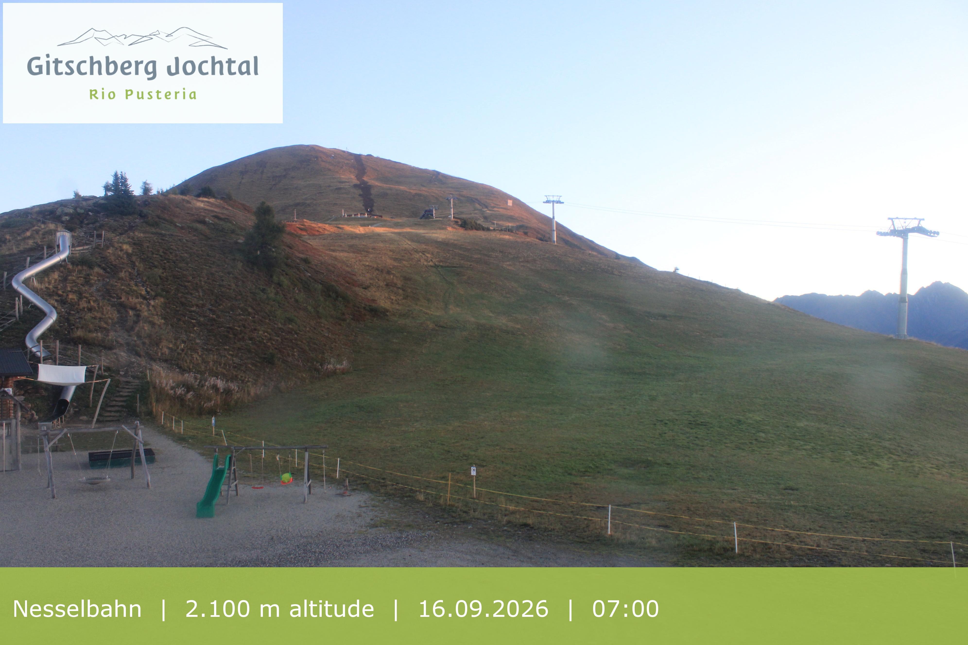 Archived image Webcam Gitschberg Mountain, South Tyrol