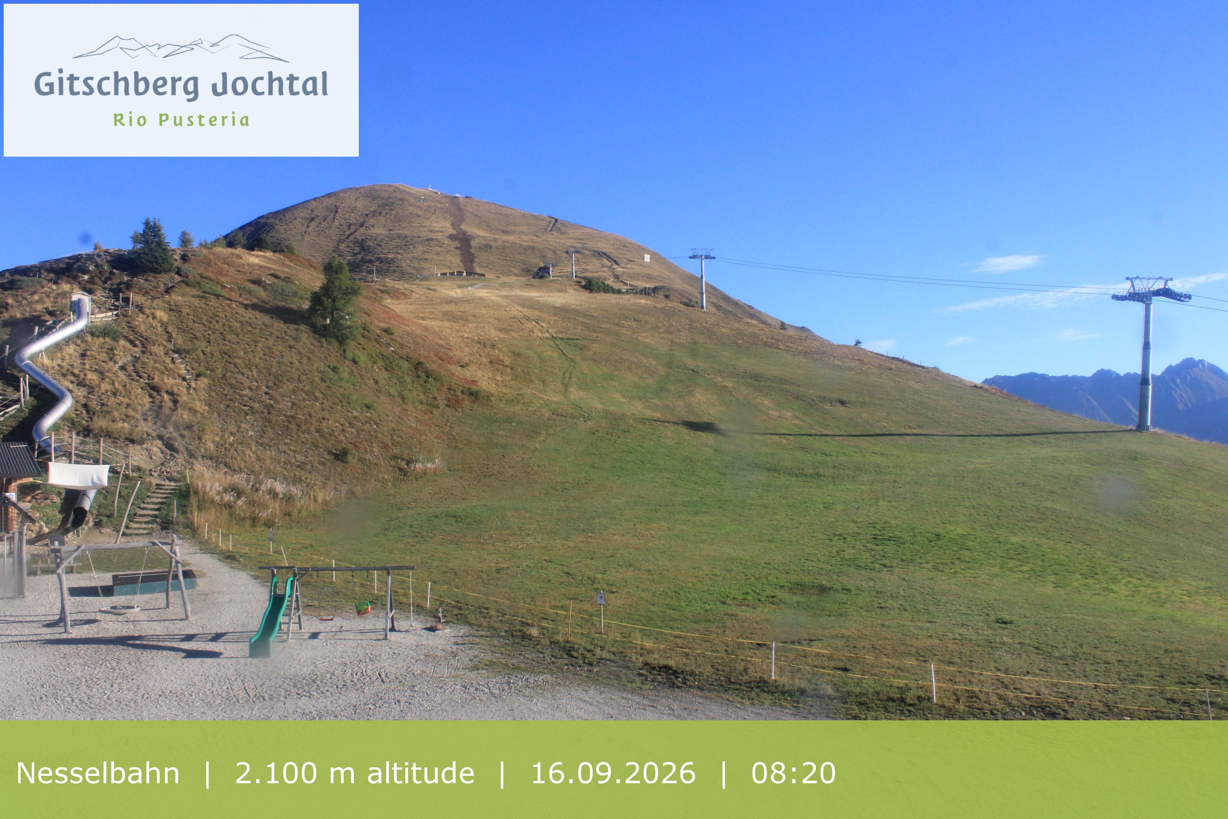 Archived image Webcam Gitschberg Mountain, South Tyrol