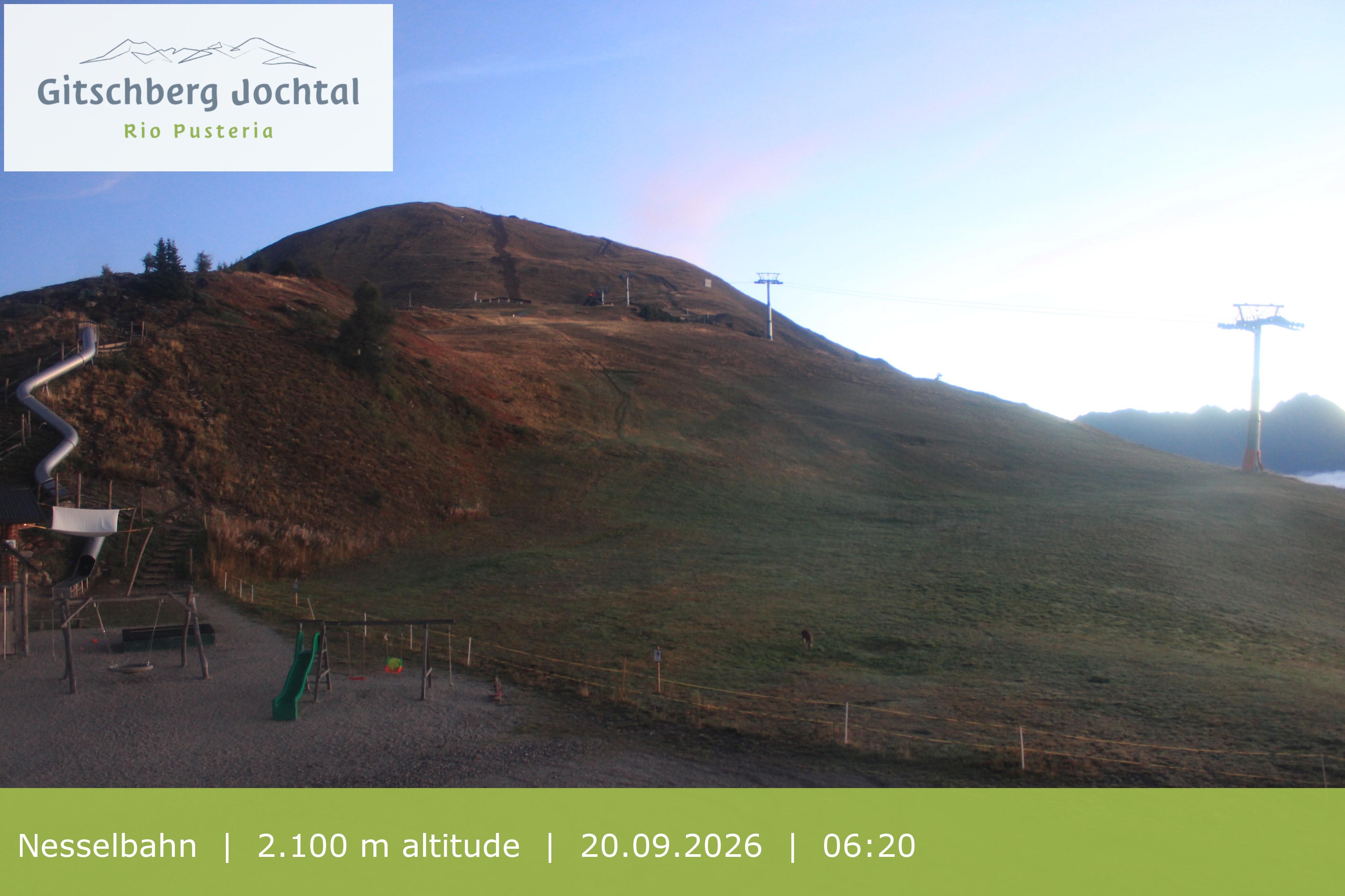 Archived image Webcam Gitschberg Mountain, South Tyrol