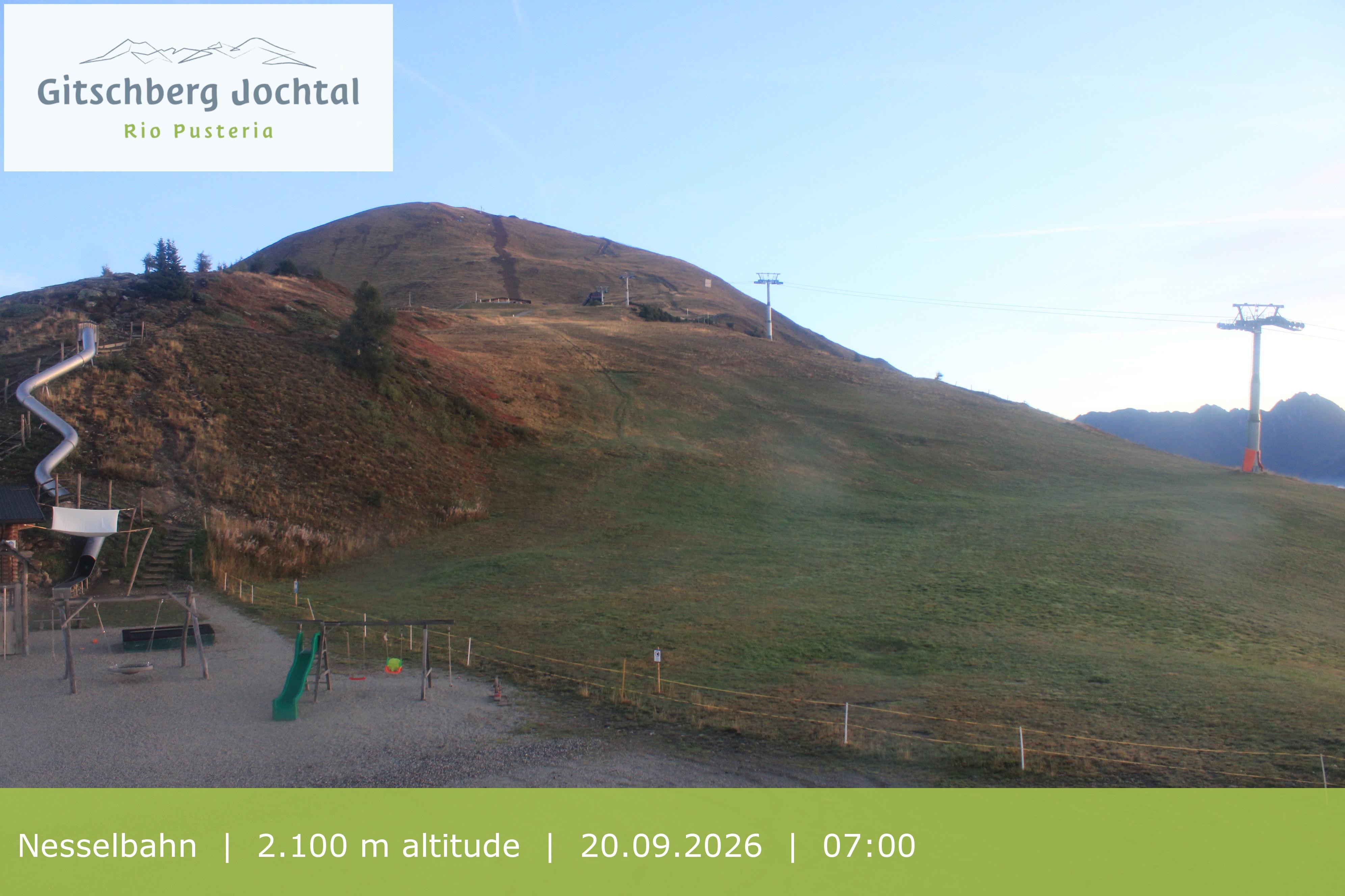 Archived image Webcam Gitschberg Mountain, South Tyrol