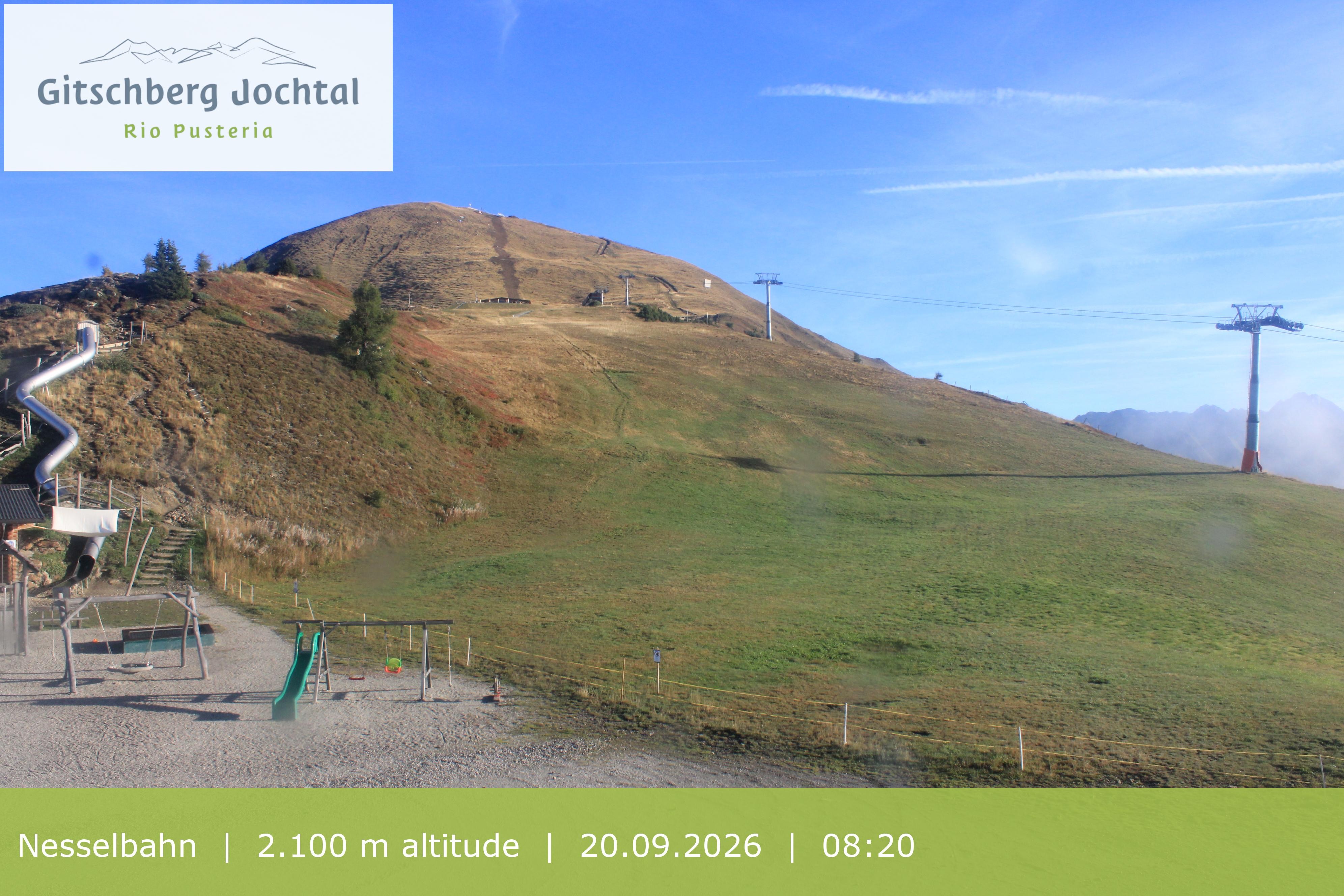 Archived image Webcam Gitschberg Mountain, South Tyrol