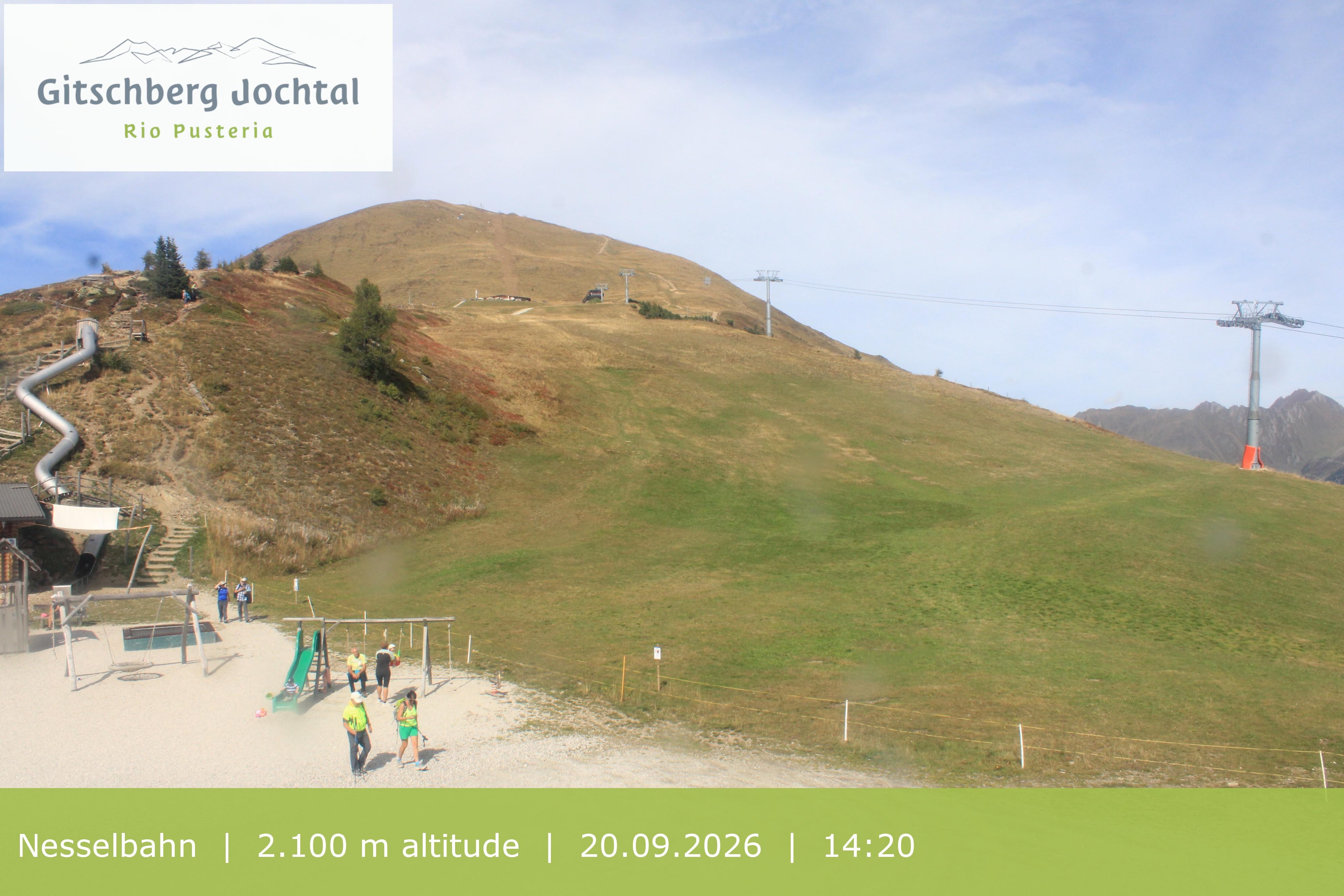 Archiv Foto Webcam Blick auf den Gitschberg