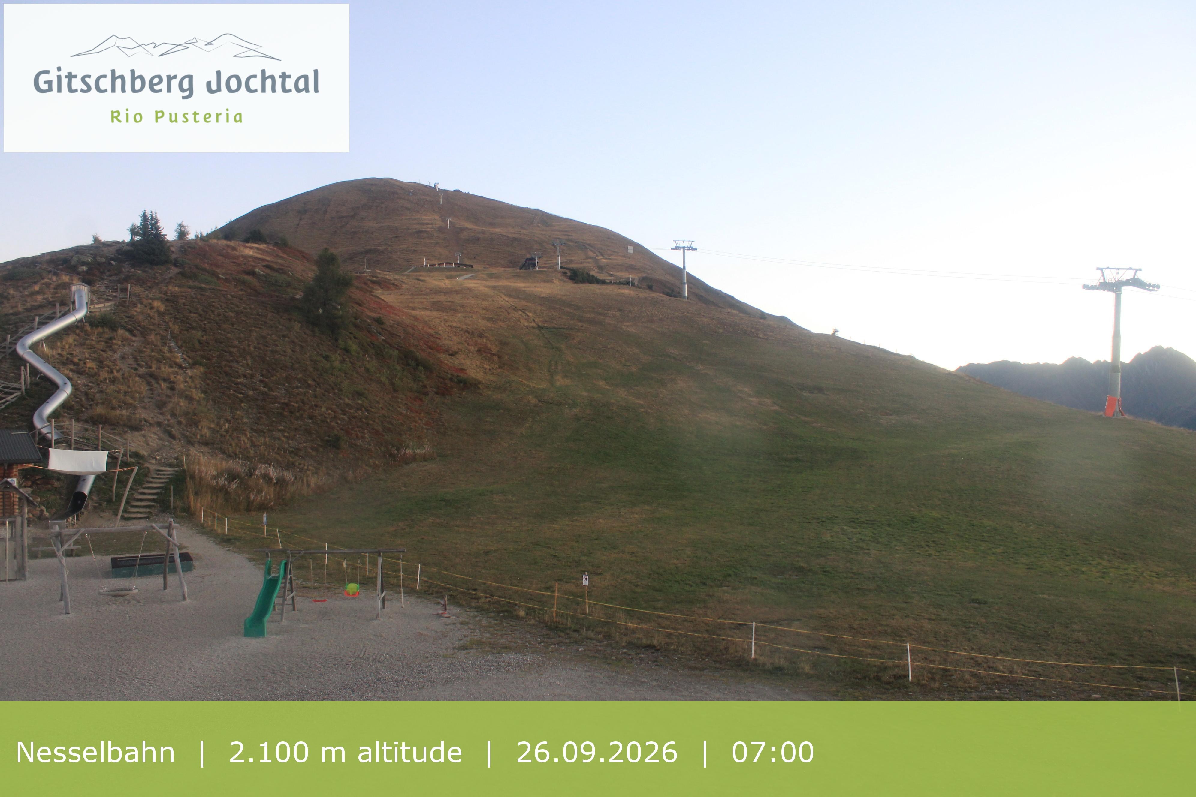 Archived image Webcam Gitschberg Mountain, South Tyrol