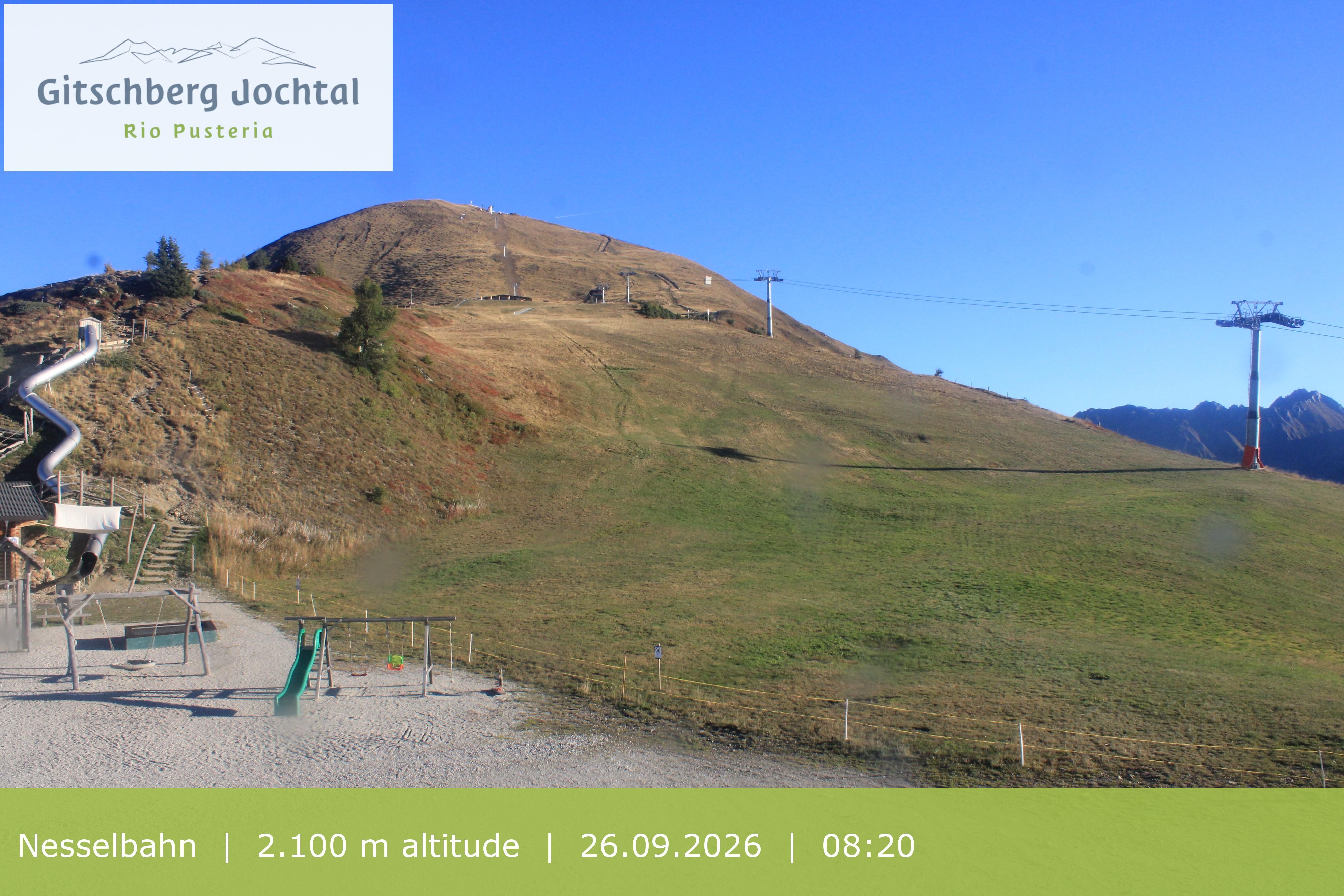 Archived image Webcam Gitschberg Mountain, South Tyrol