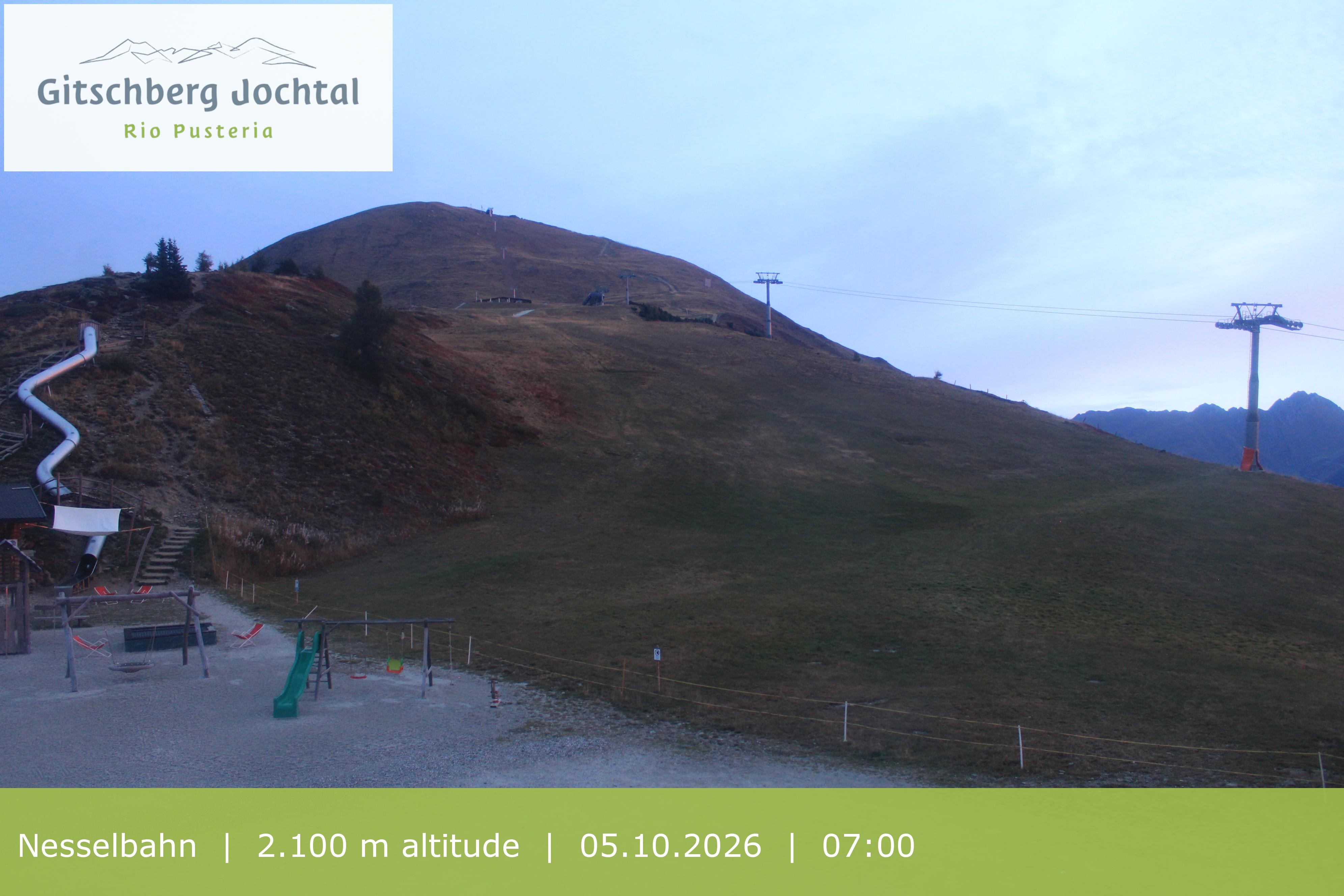 Archived image Webcam Gitschberg Mountain, South Tyrol