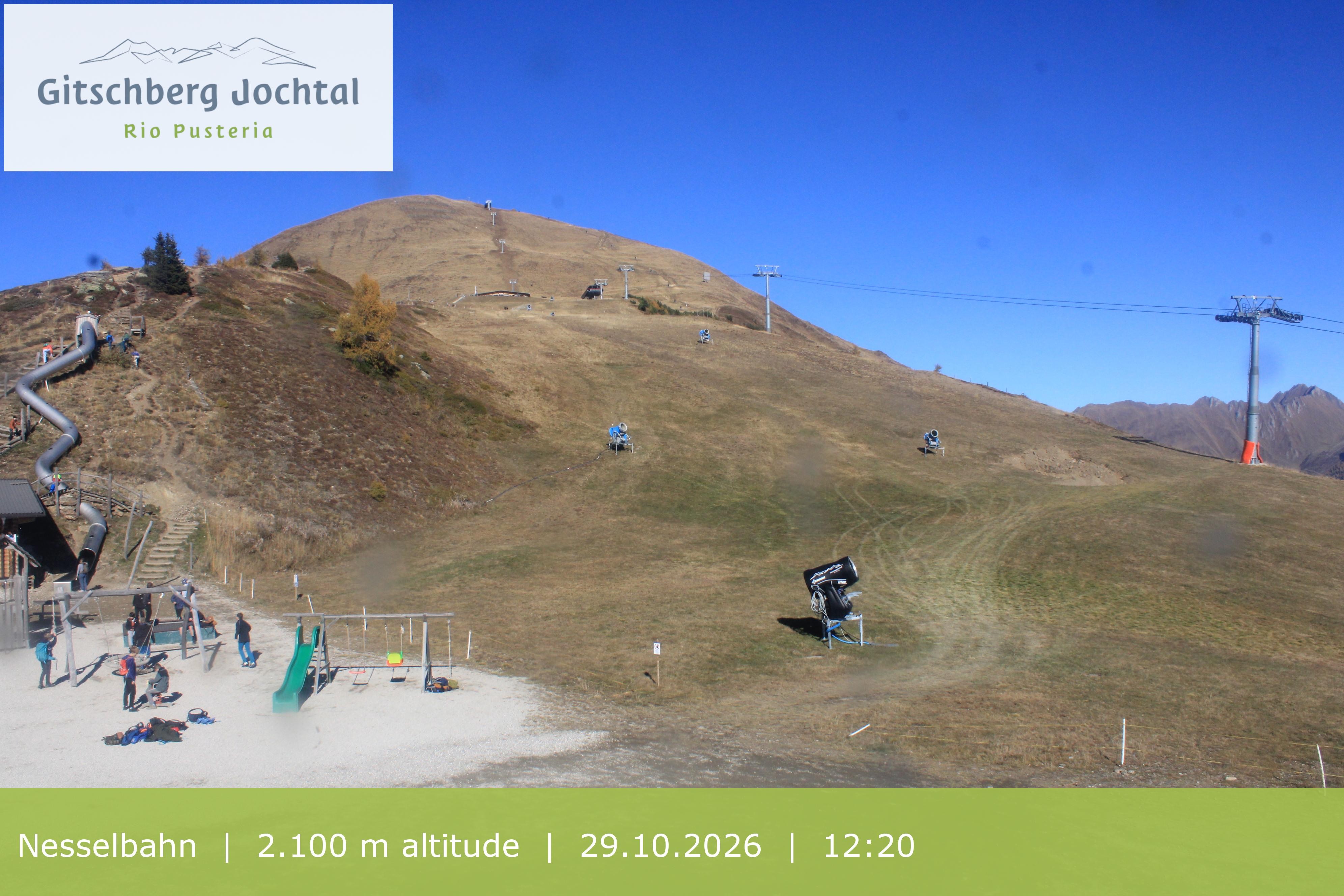 Archived image Webcam Gitschberg Mountain, South Tyrol
