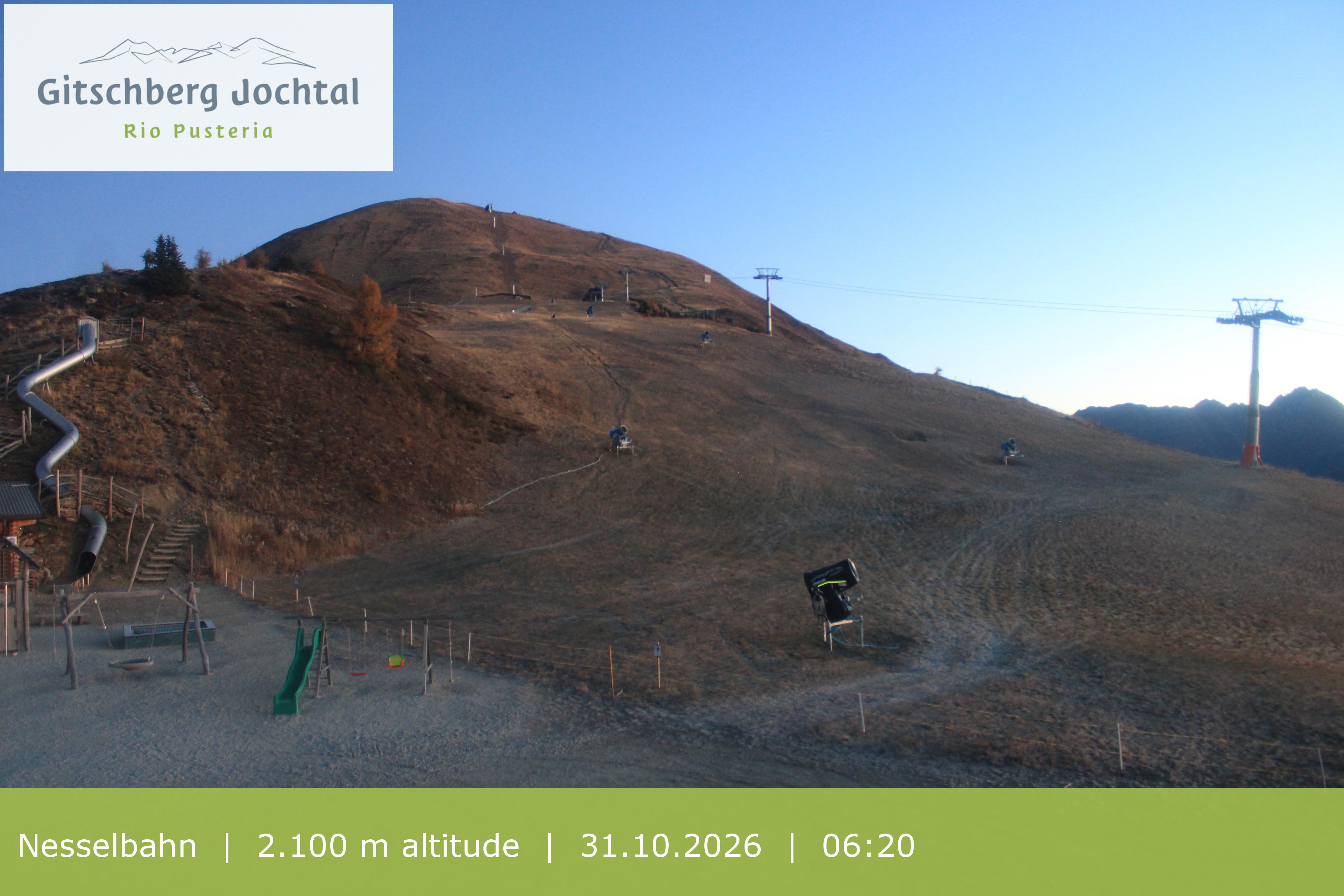 Archived image Webcam Gitschberg Mountain, South Tyrol