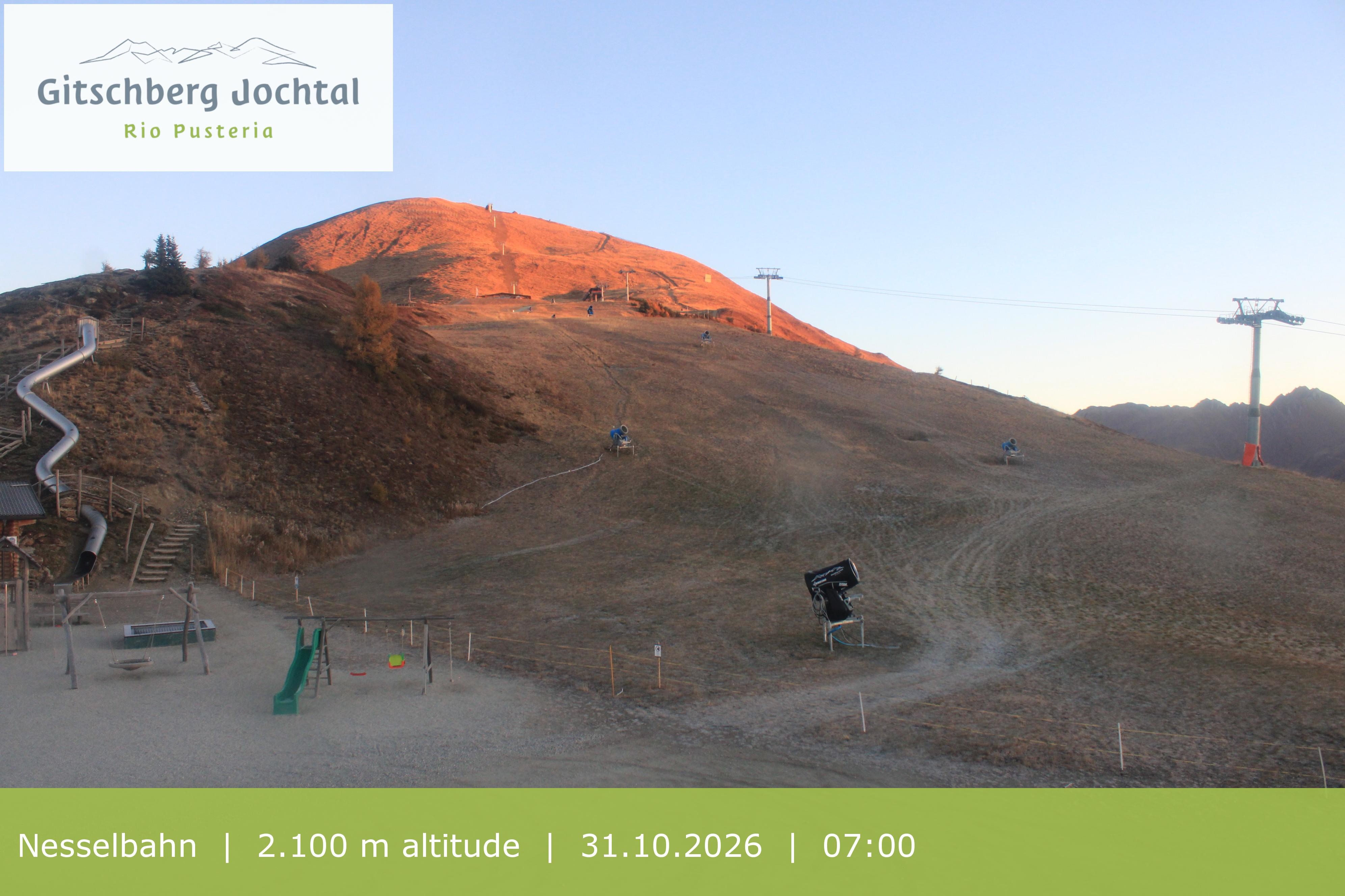 Archived image Webcam Gitschberg Mountain, South Tyrol