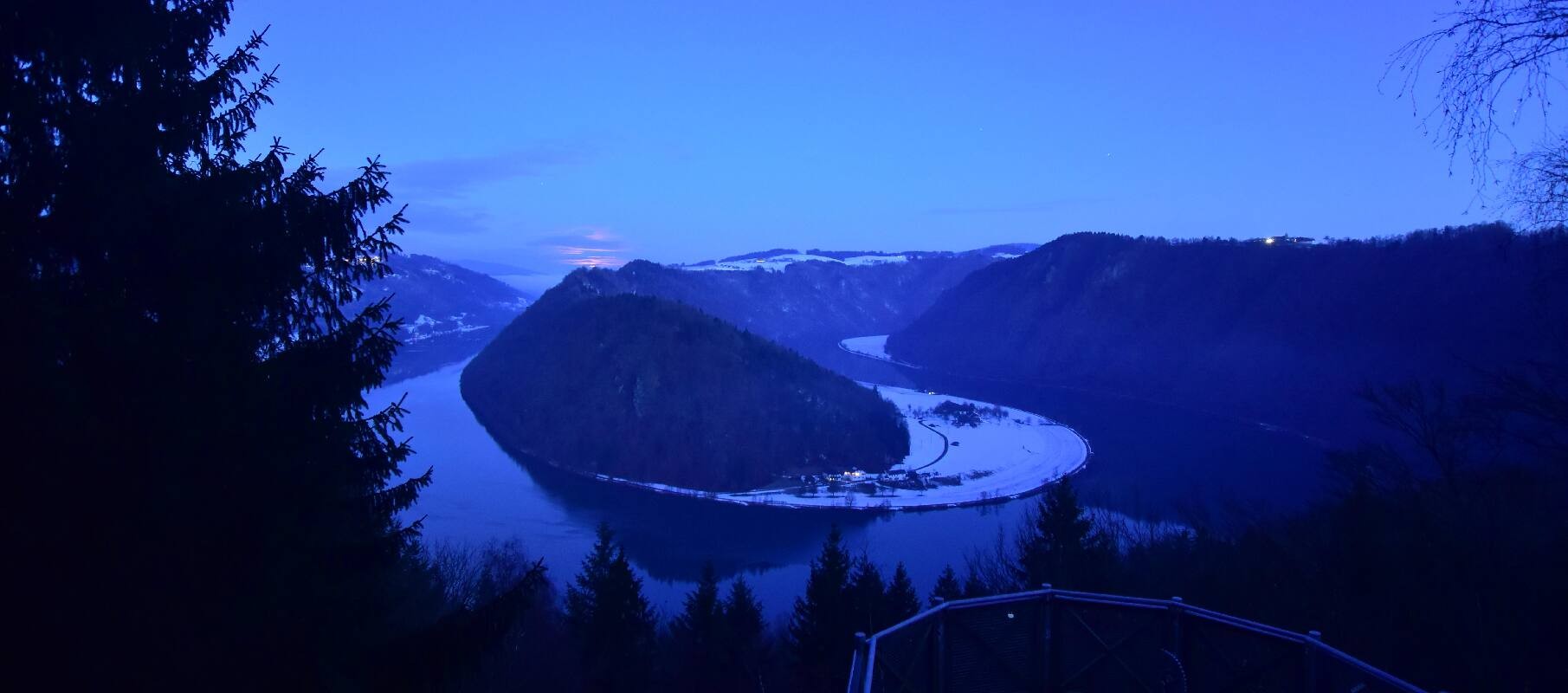 Archiv Foto Webcam Schlögener Schlinge im Oberen Donautal