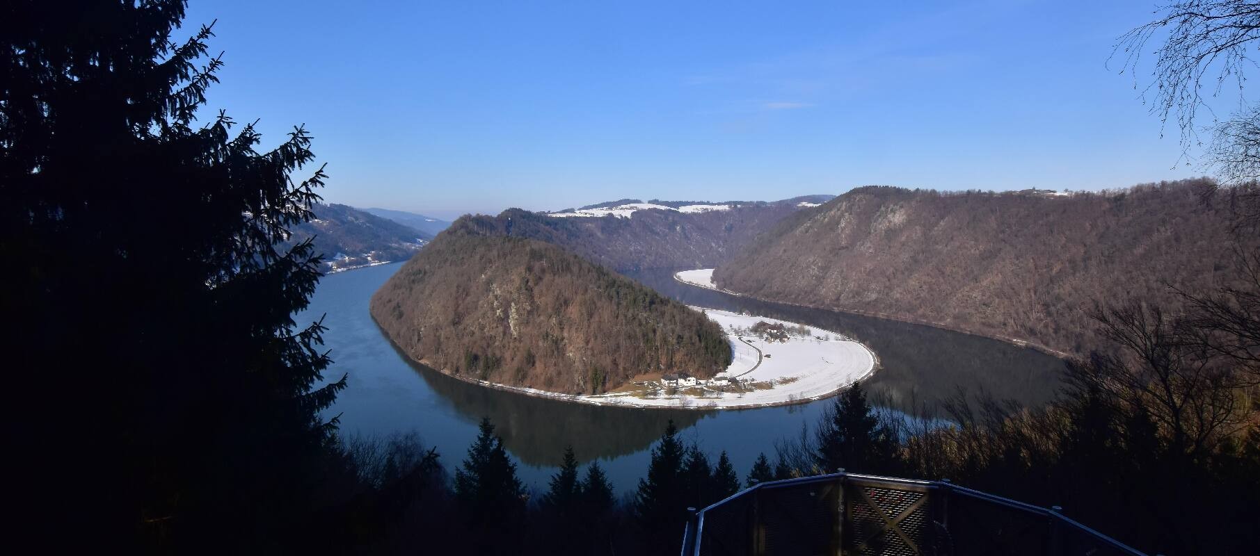 Archiv Foto Webcam Schlögener Schlinge im Oberen Donautal