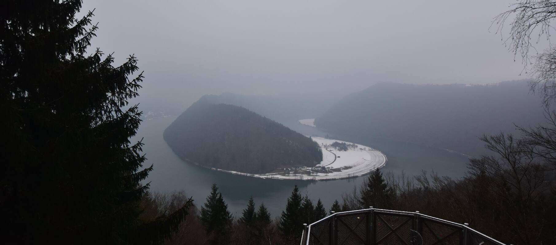 Archiv Foto Webcam Schlögener Schlinge im Oberen Donautal
