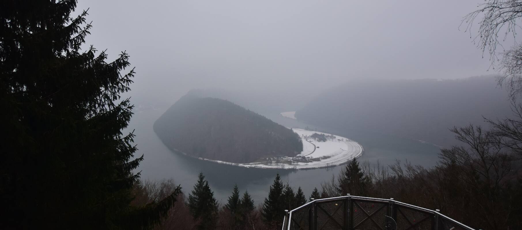 Archiv Foto Webcam Schlögener Schlinge im Oberen Donautal