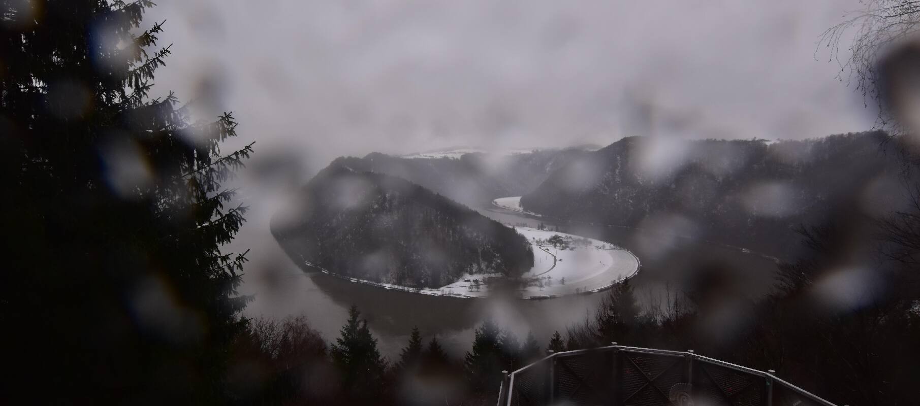 Archiv Foto Webcam Schlögener Schlinge im Oberen Donautal