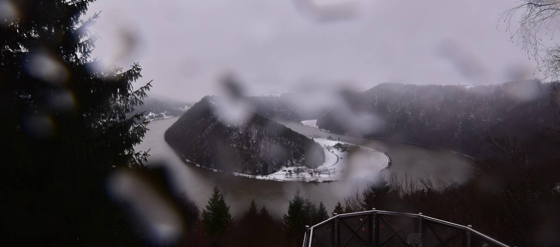 Archiv Foto Webcam Schlögener Schlinge im Oberen Donautal