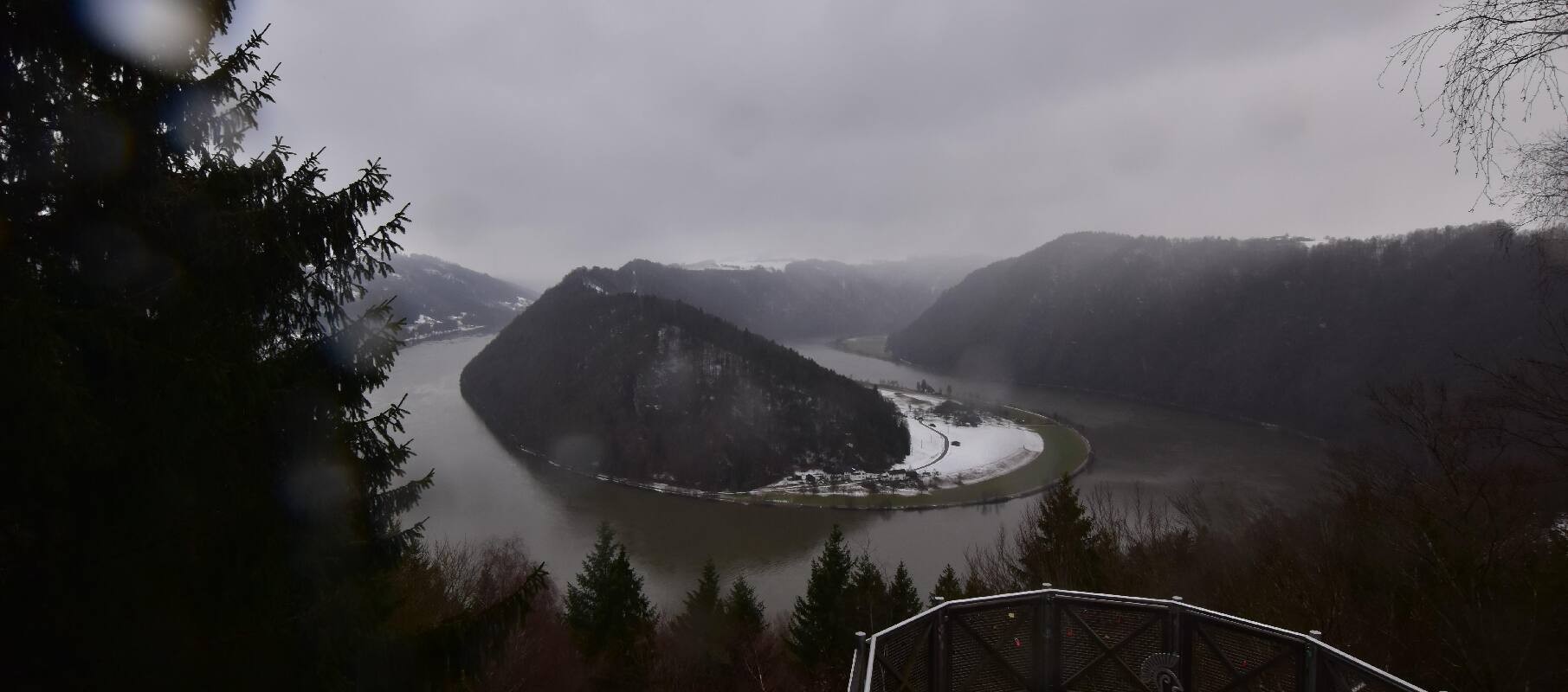 Archiv Foto Webcam Schlögener Schlinge im Oberen Donautal