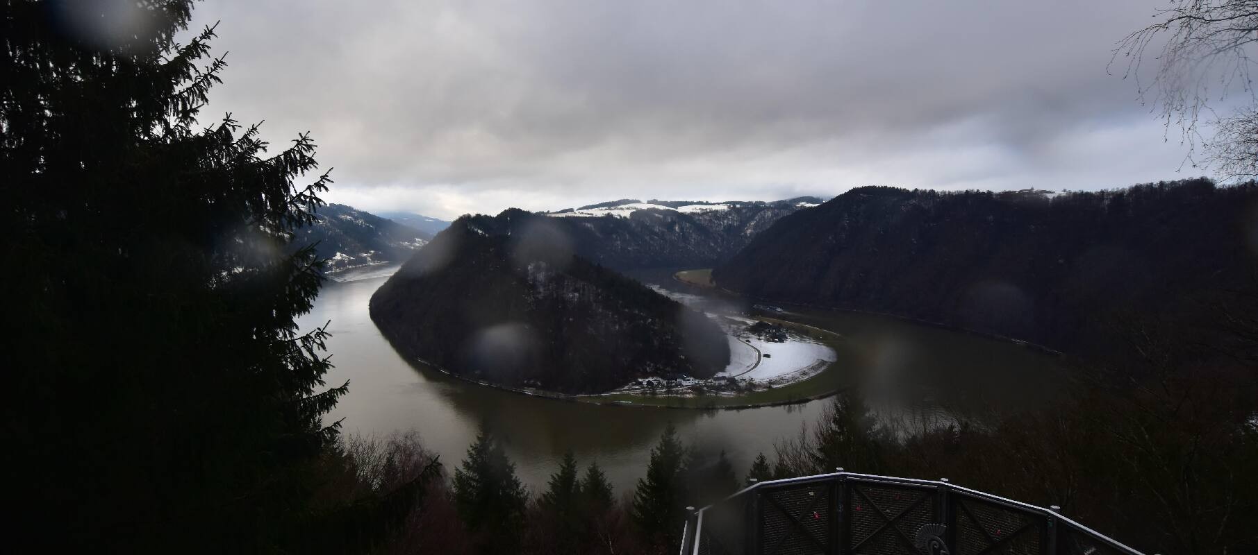 Archiv Foto Webcam Schlögener Schlinge im Oberen Donautal