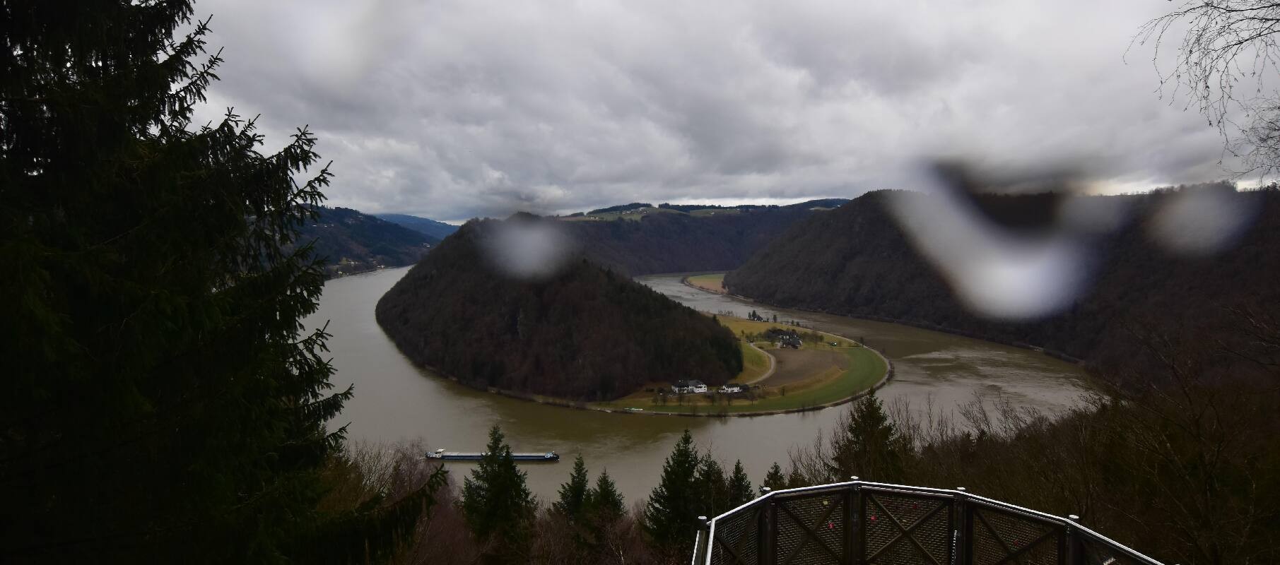 Archiv Foto Webcam Schlögener Schlinge im Oberen Donautal