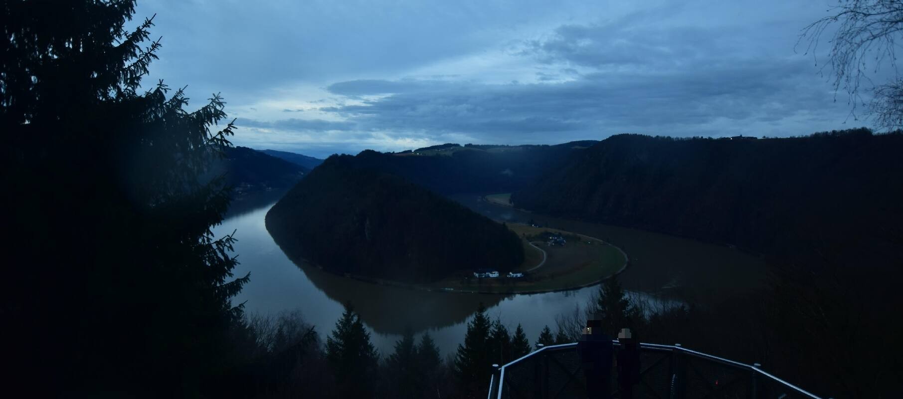 Archiv Foto Webcam Schlögener Schlinge im Oberen Donautal