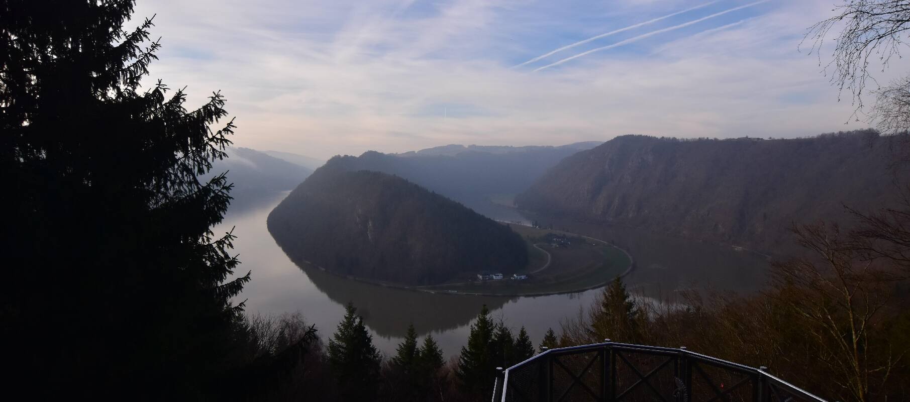 Archived image Webcam Haibach: Schlögener Donauschlinge