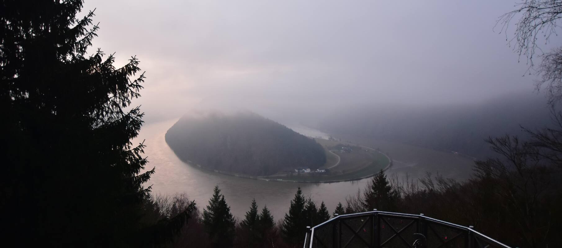 Archived image Webcam Haibach: Schlögener Donauschlinge