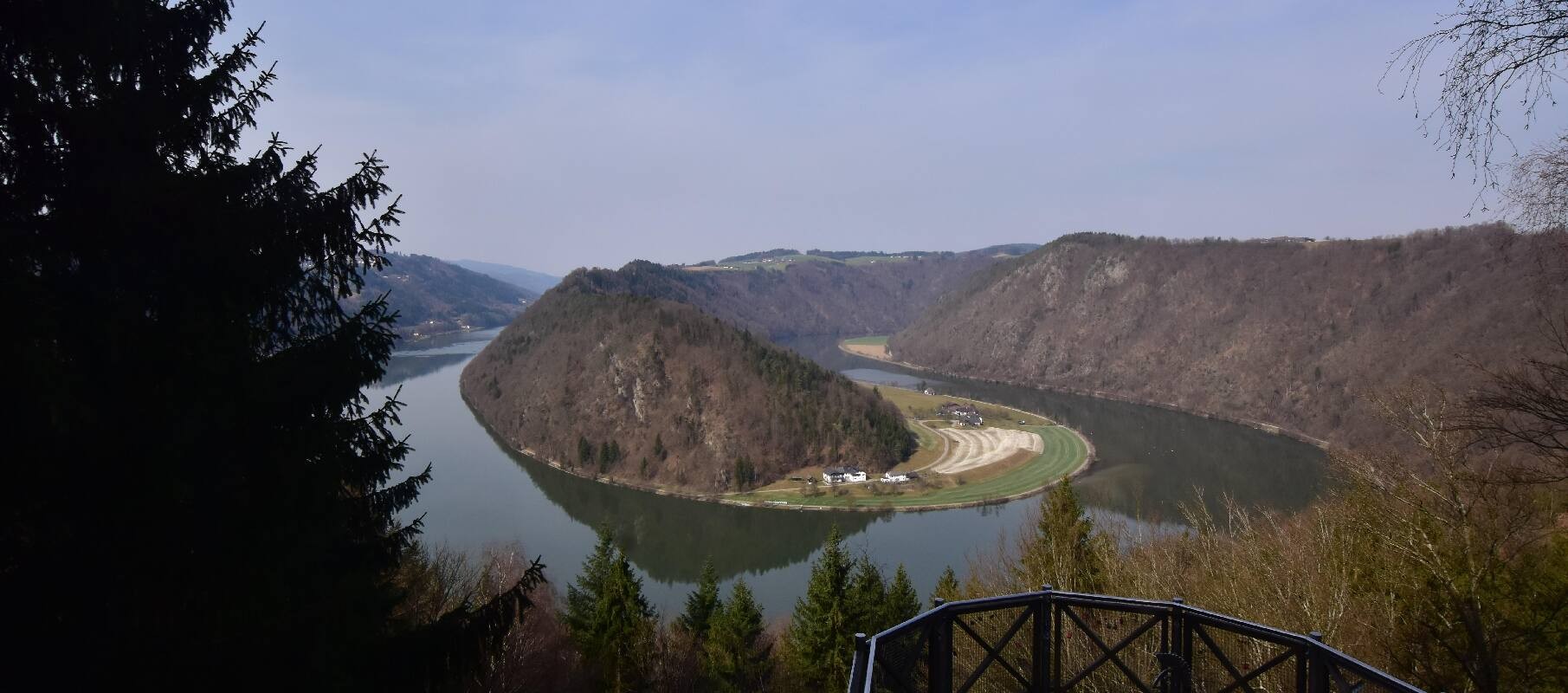 Archiv Foto Webcam Schlögener Schlinge im Oberen Donautal