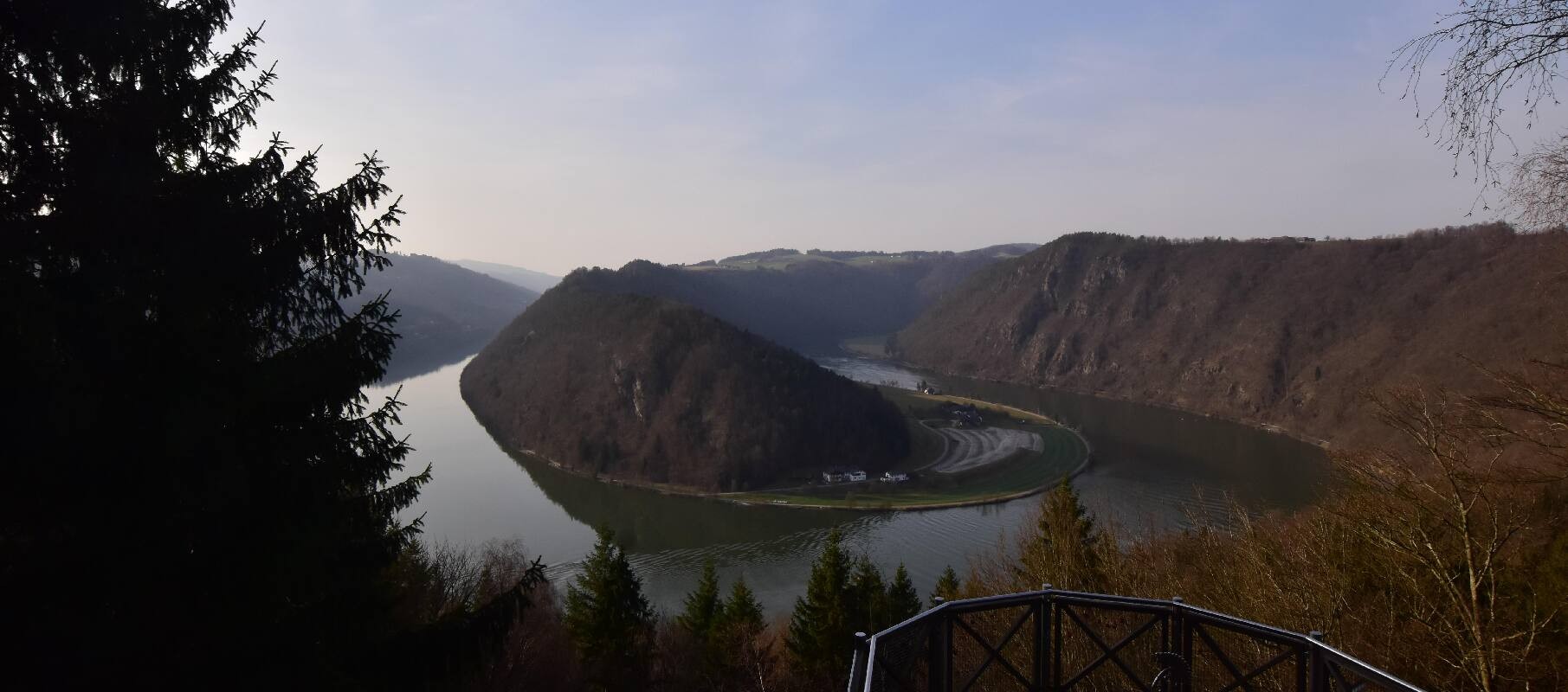 Archiv Foto Webcam Schlögener Schlinge im Oberen Donautal