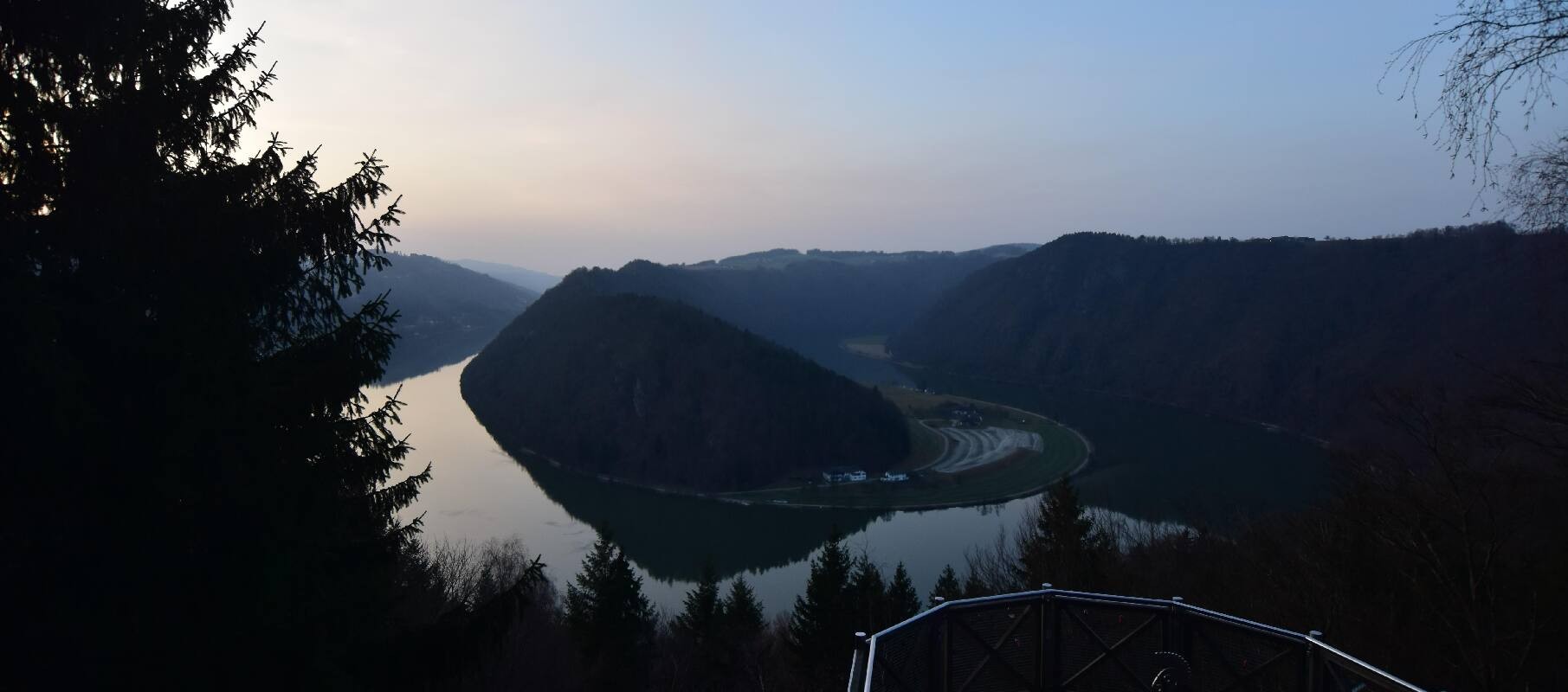 Archiv Foto Webcam Schlögener Schlinge im Oberen Donautal