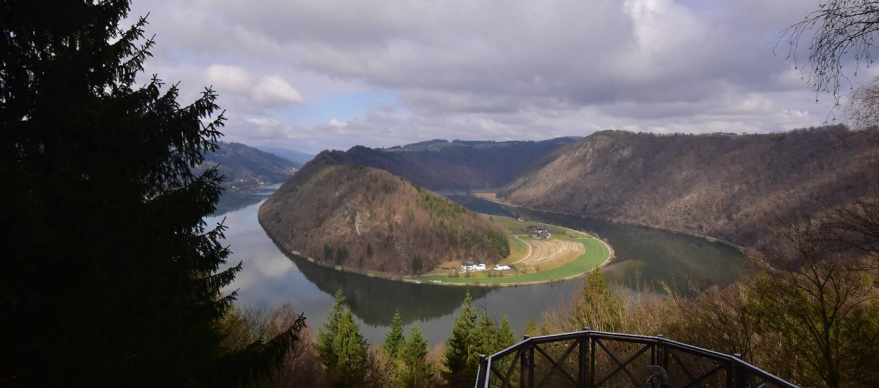 Archiv Foto Webcam Schlögener Schlinge im Oberen Donautal