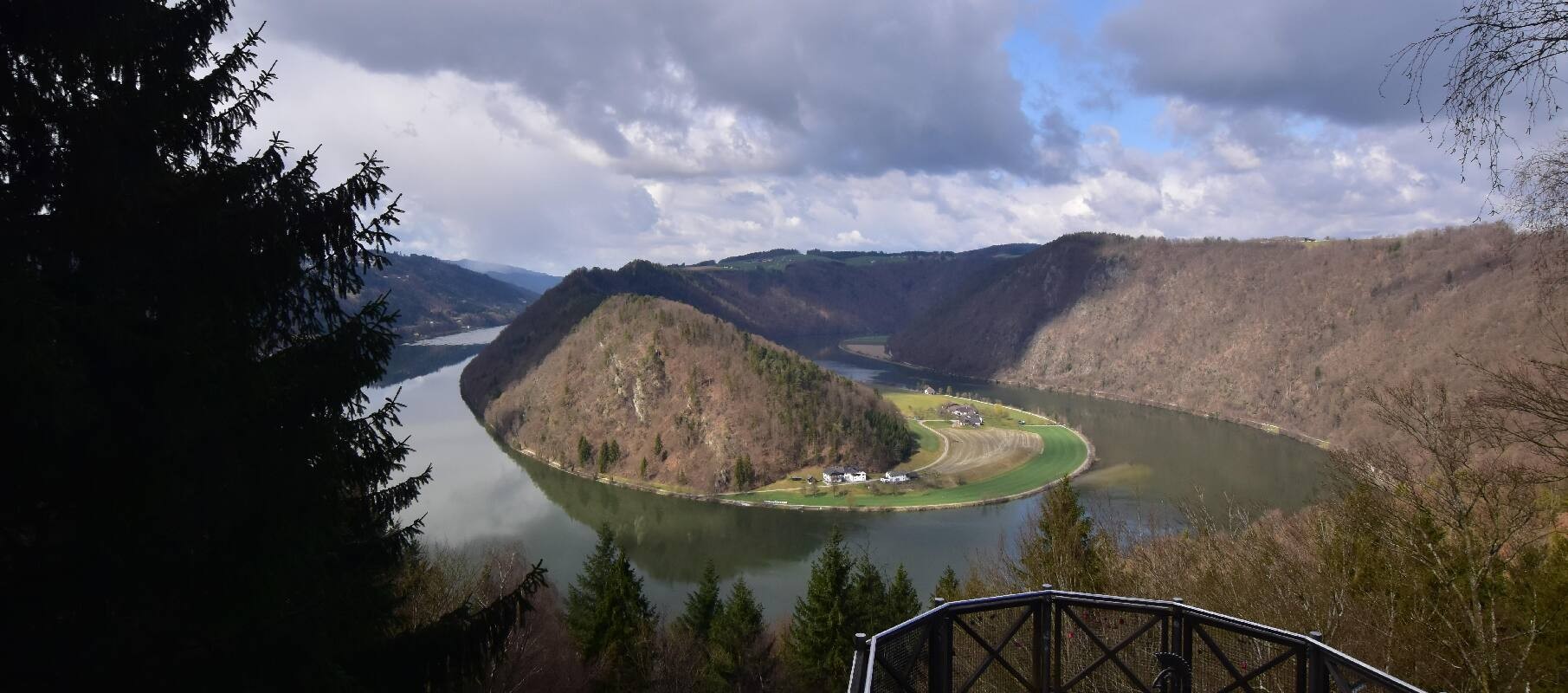 Archiv Foto Webcam Schlögener Schlinge im Oberen Donautal