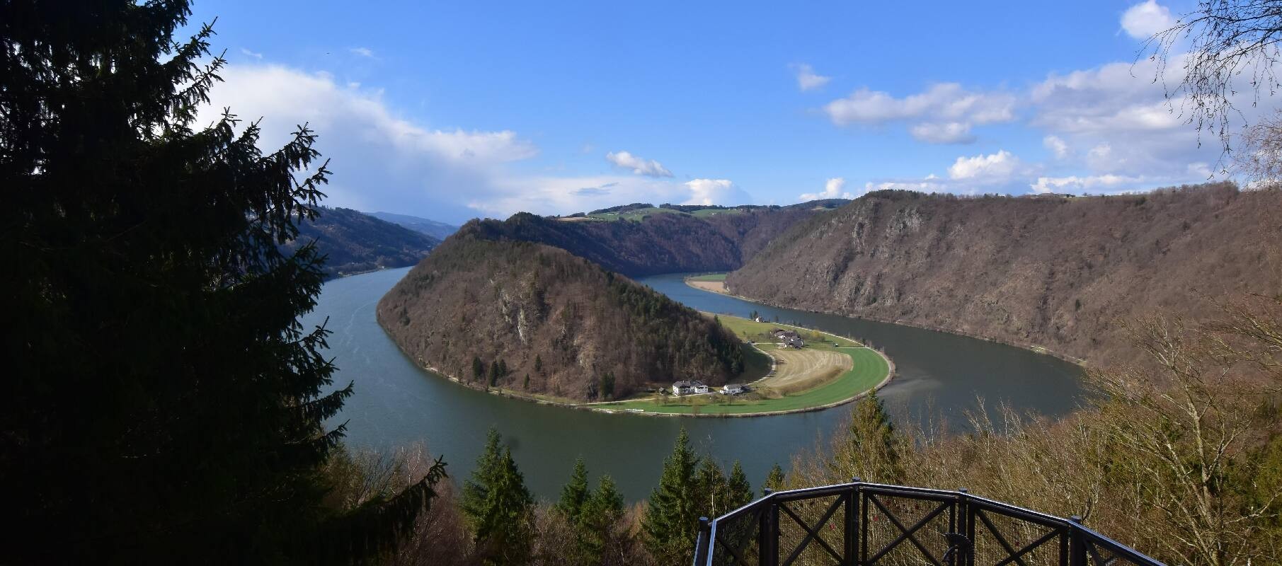Archiv Foto Webcam Schlögener Schlinge im Oberen Donautal