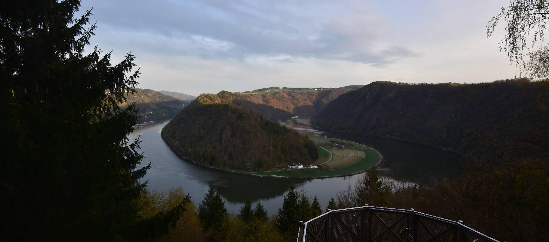 Archiv Foto Webcam Schlögener Schlinge im Oberen Donautal