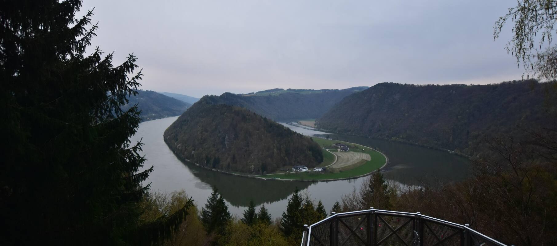 Archiv Foto Webcam Schlögener Schlinge im Oberen Donautal