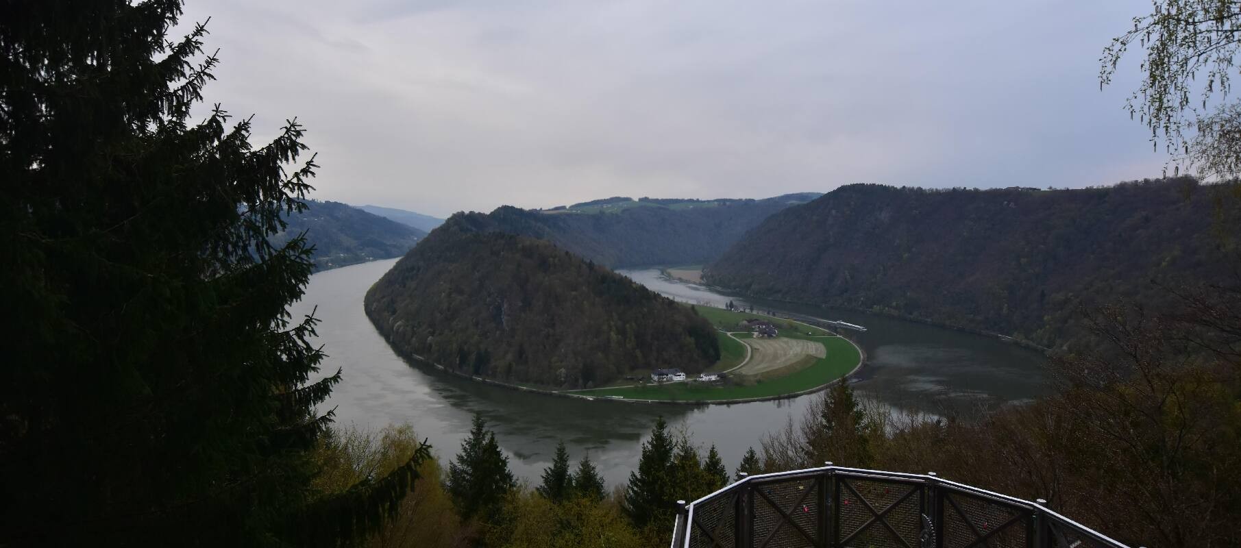 Archiv Foto Webcam Schlögener Schlinge im Oberen Donautal