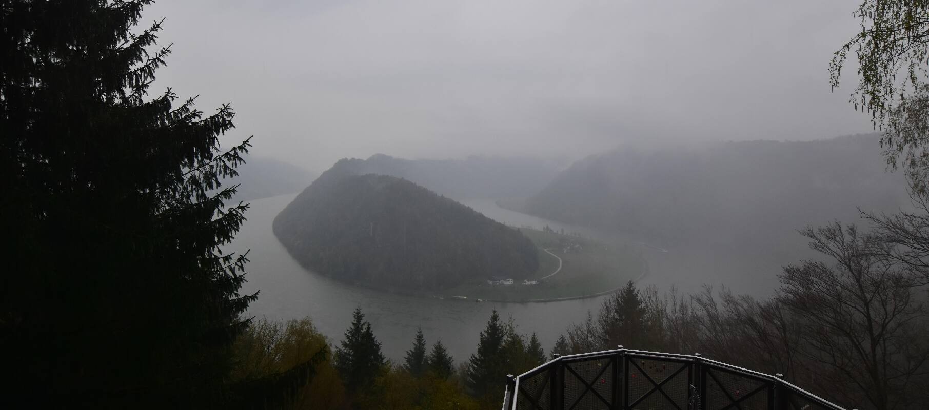 Archiv Foto Webcam Schlögener Schlinge im Oberen Donautal