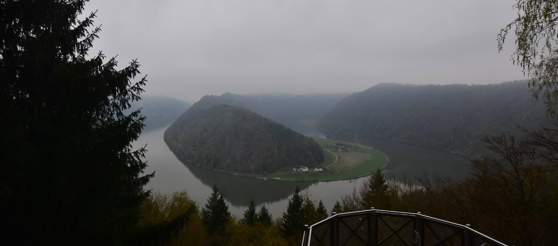 Archiv Foto Webcam Schlögener Schlinge im Oberen Donautal