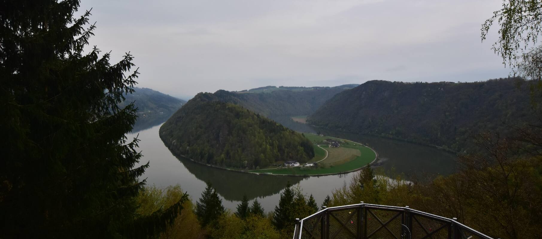 Archiv Foto Webcam Schlögener Schlinge im Oberen Donautal