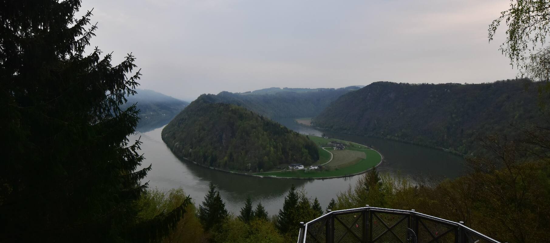 Archiv Foto Webcam Schlögener Schlinge im Oberen Donautal