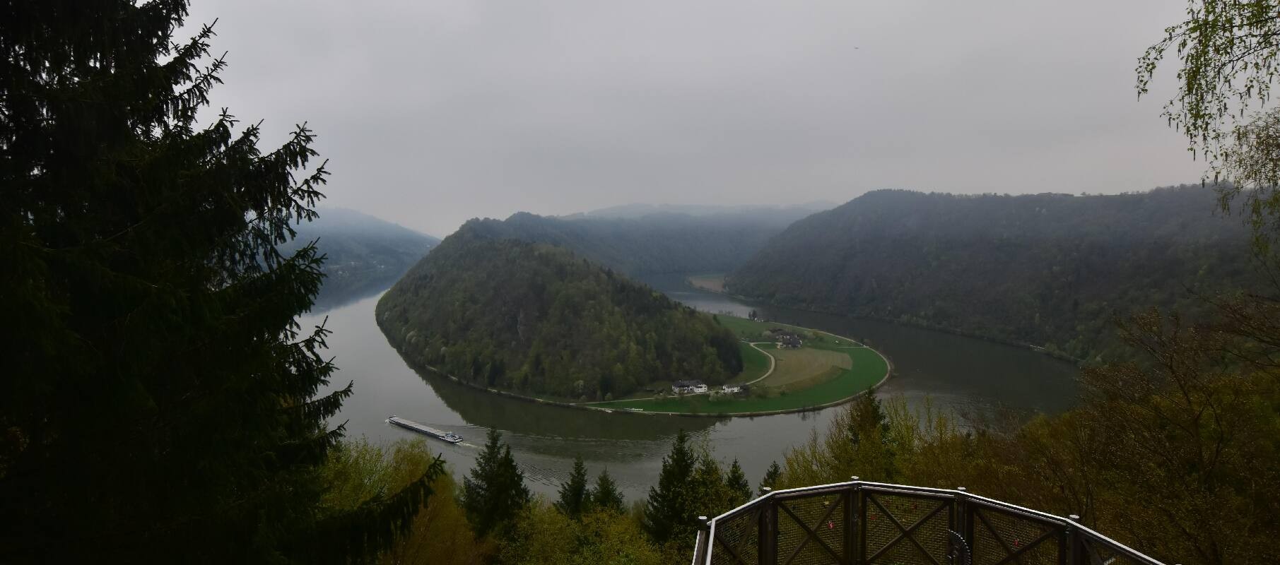 Archiv Foto Webcam Schlögener Schlinge im Oberen Donautal
