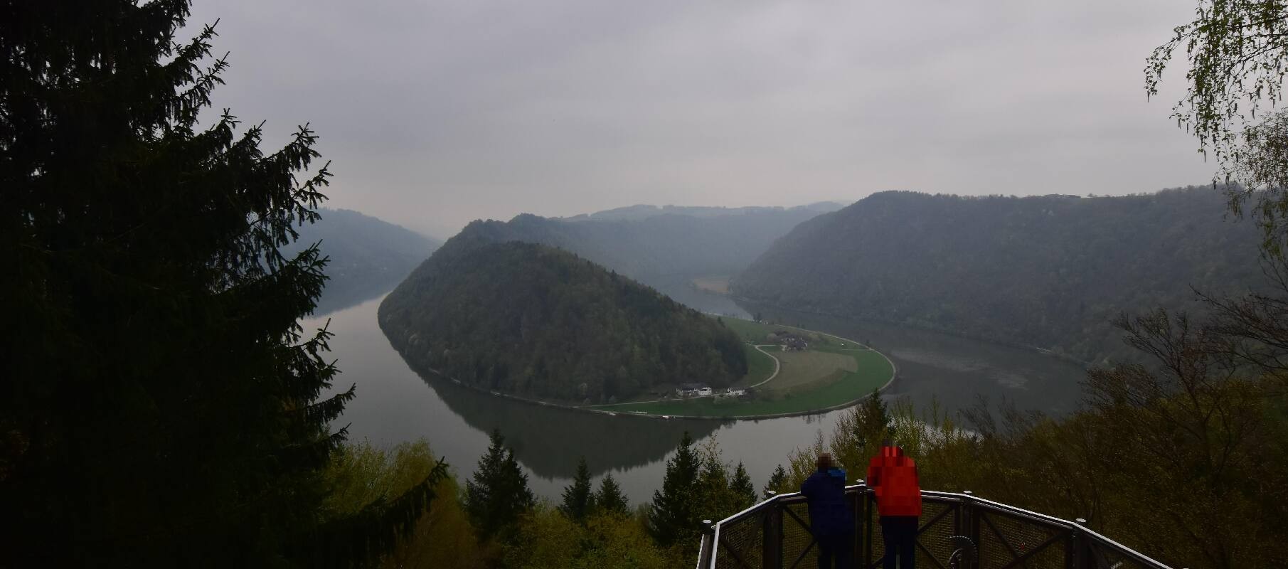 Archiv Foto Webcam Schlögener Schlinge im Oberen Donautal