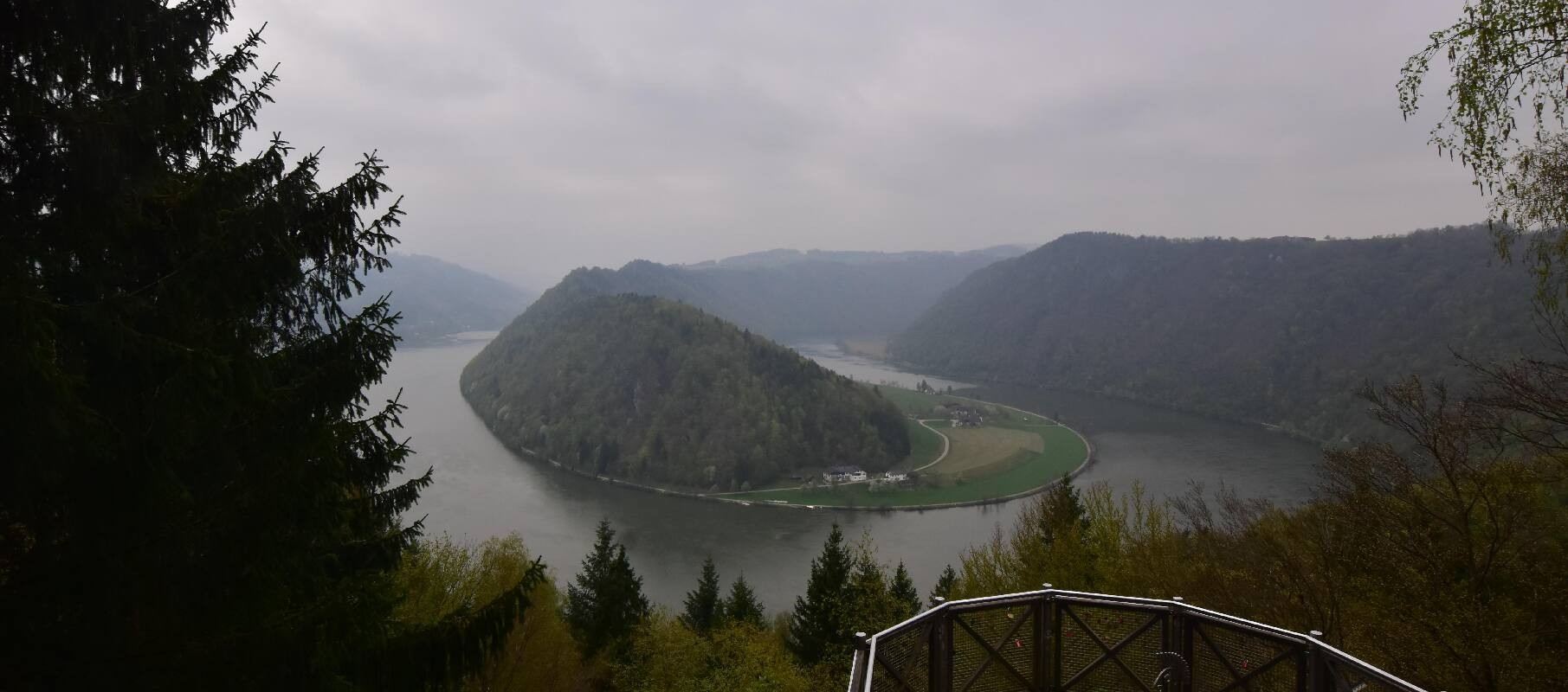 Archiv Foto Webcam Schlögener Schlinge im Oberen Donautal