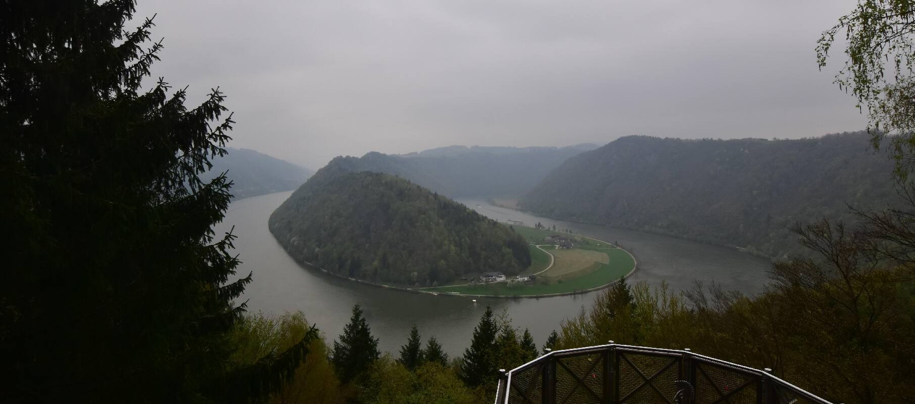 Archiv Foto Webcam Schlögener Schlinge im Oberen Donautal