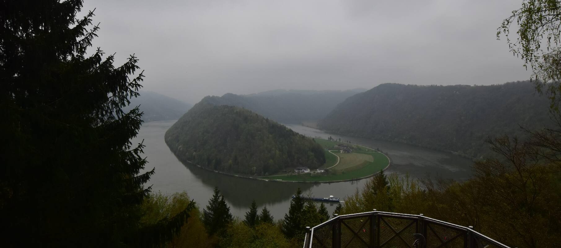 Archiv Foto Webcam Schlögener Schlinge im Oberen Donautal