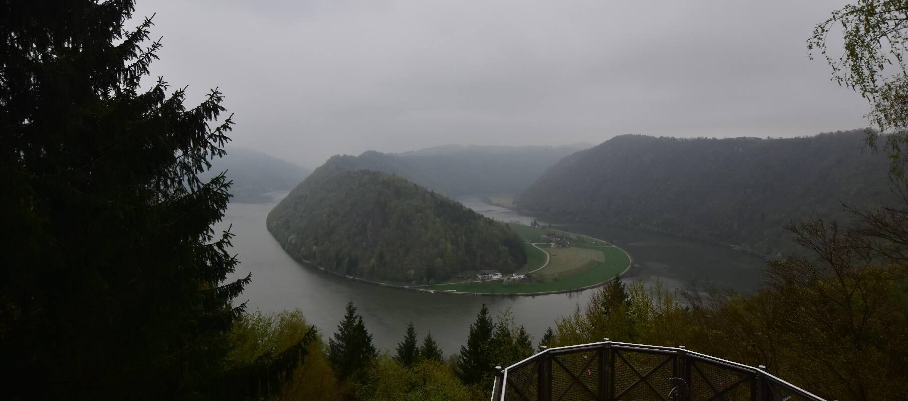 Archiv Foto Webcam Schlögener Schlinge im Oberen Donautal