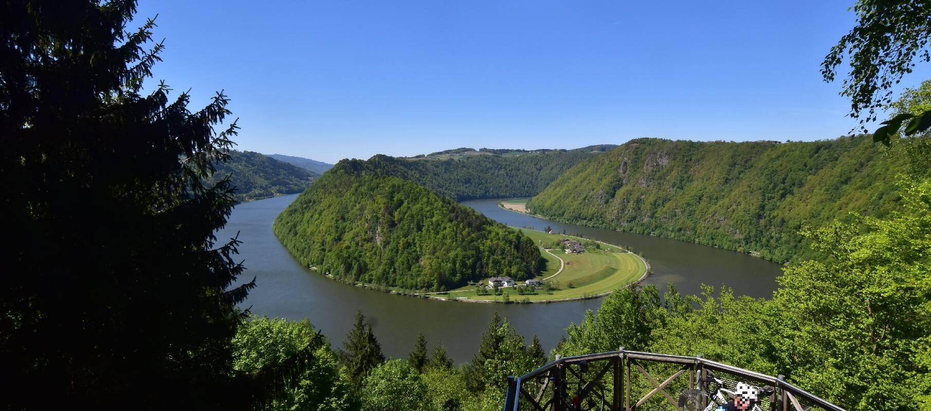 Archived image Webcam Haibach: Schlögener Donauschlinge