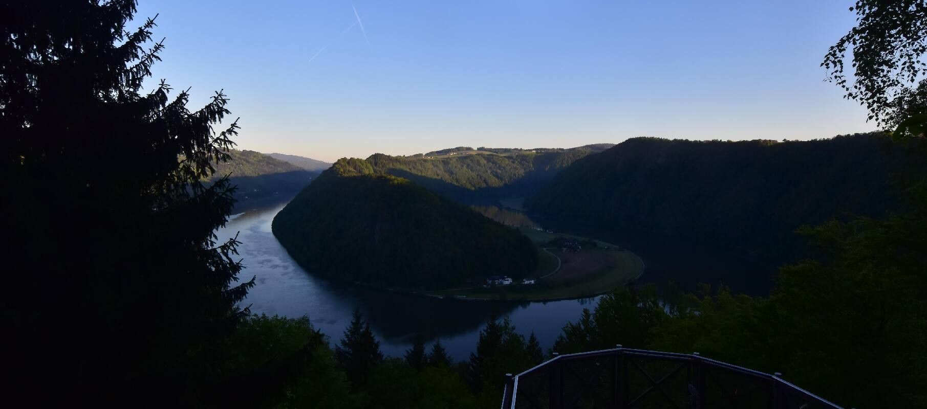 Archiv Foto Webcam Schlögener Schlinge im Oberen Donautal