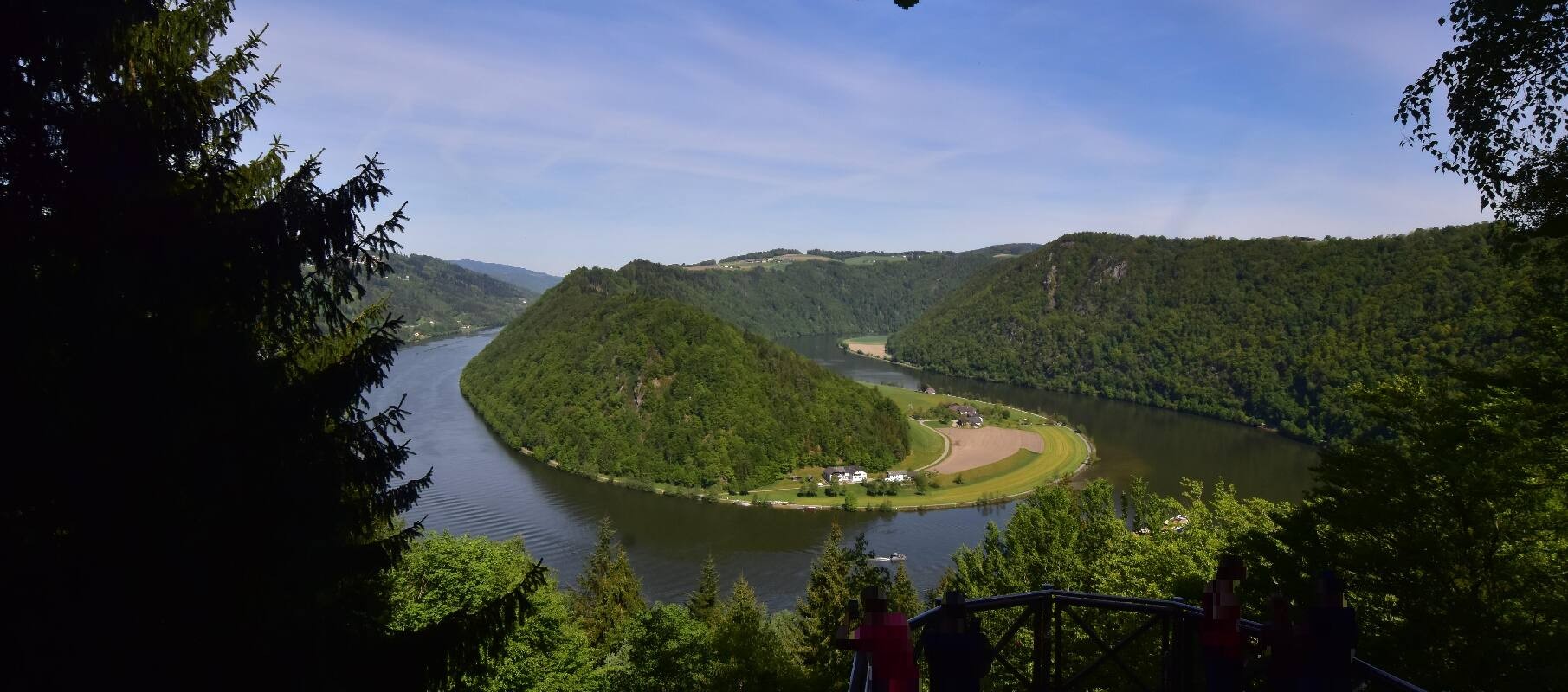 Archiv Foto Webcam Schlögener Schlinge im Oberen Donautal