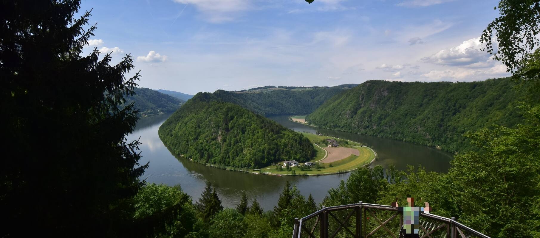 Archiv Foto Webcam Schlögener Schlinge im Oberen Donautal