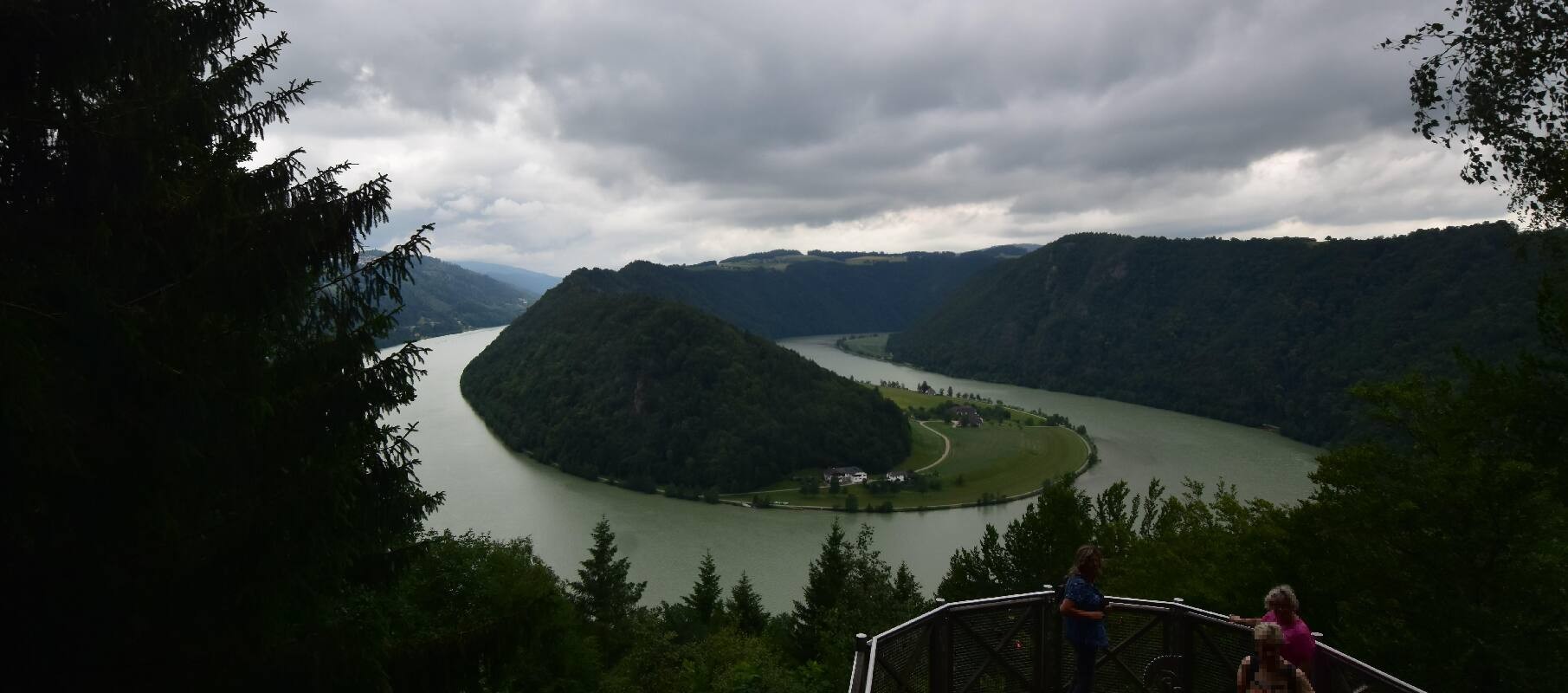 Archiv Foto Webcam Schlögener Schlinge im Oberen Donautal