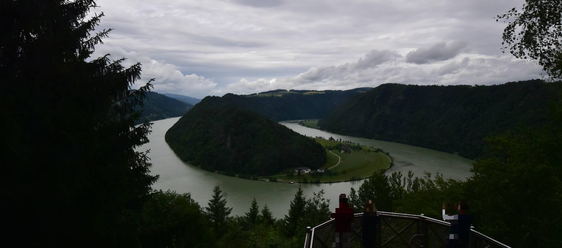 Archiv Foto Webcam Schlögener Schlinge im Oberen Donautal
